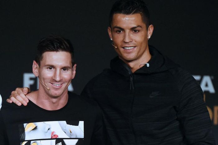 Lionel Messi and Cristiano Ronaldo