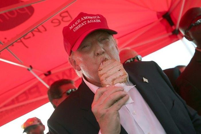 US President Donald Trump is famed for his love of fast food