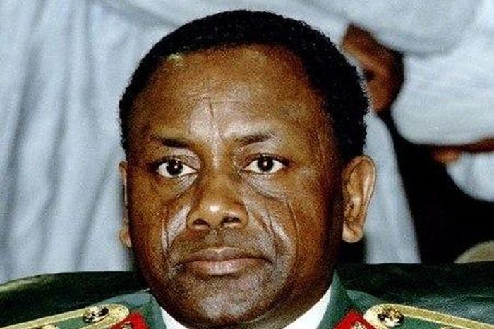 Late Nigerian military leader General Sani Abacha is shown in this September 1993 file photo.