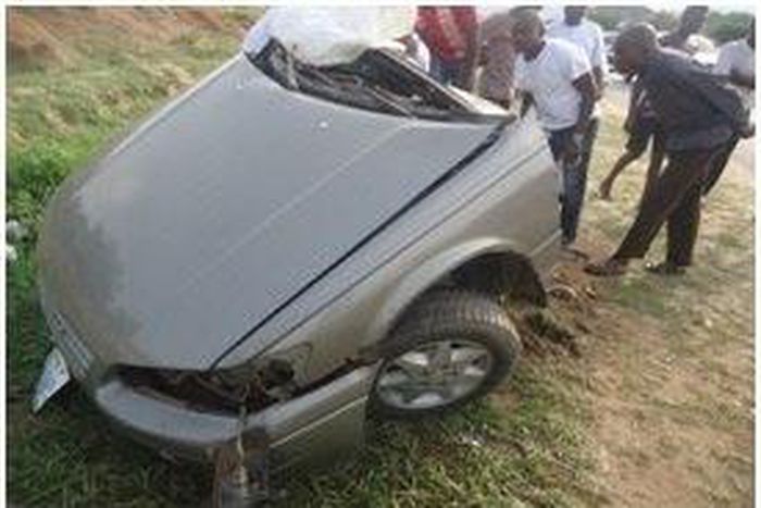 Accidented vehicle in Abuja