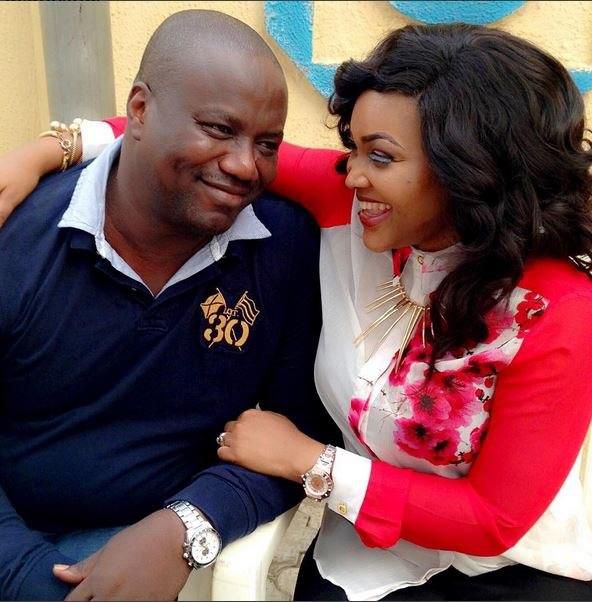Mercy Aigbe and husband , Lanre Gentry