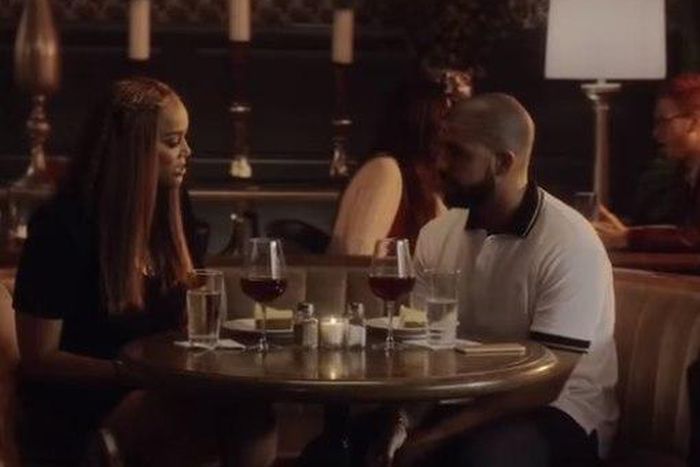 Drake and Tyra Banks in Child's Play