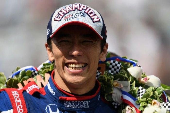 Takuma Sato clinched his maiden Indianapolis 500 title at his eighth attempt