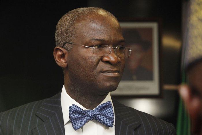 Nigeria's Minister of Power, Works and Housing, Mr. Babatunde Raji Fashola (SAN)
