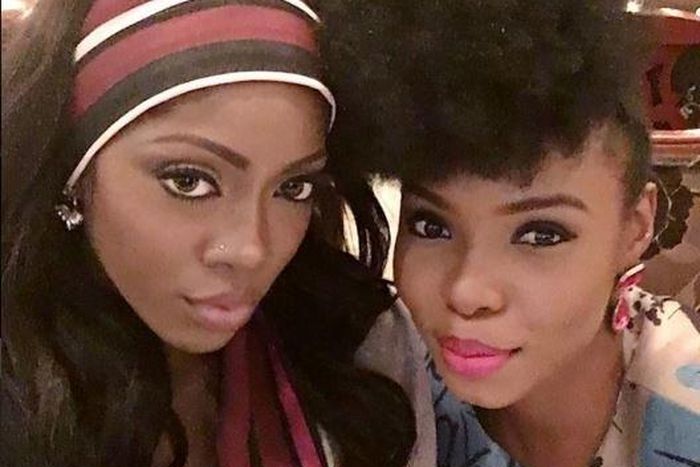 Yemi Alade and Tiwa Savage at her birthday lunch