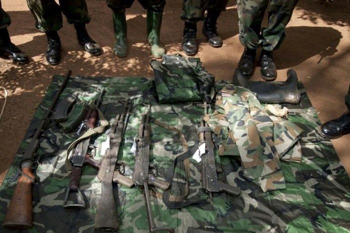 LRA commander Major Machael Omona handed himself over to US troops in the Central African Republic