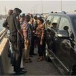 The scene of the suicide on the Third Mainland Bridge