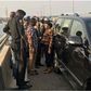 The scene of the suicide on the Third Mainland Bridge