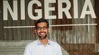 Google CEO Sundar Pichai at the Google For Nigeria event in Lagos.