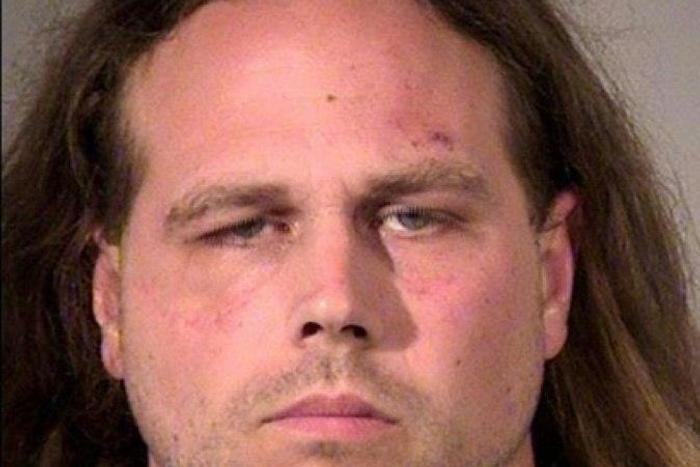 Jeremy Joseph Christian is accused of killing two men during an anti-Muslim rant against two girls on board a train in Oregon