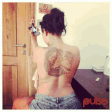 Princess Pemu, Copy-Cat, Tonto Dikeh, Tattoos