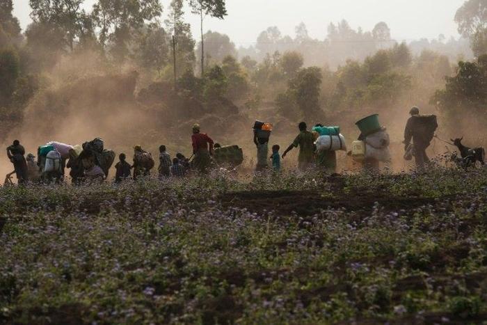 A full 3.7 million people were displaced within DR Congo by the end of March -- more than double the 1.6 million at the start of 2016, the UN humanitarian agency said