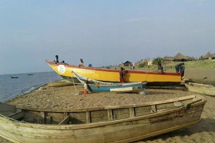 Fishing on Lake Albert is one of the main occupations in Ituri province, northeast DR Congo, which borders Uganda
