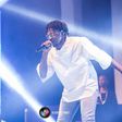 Runtown giving fans a show
