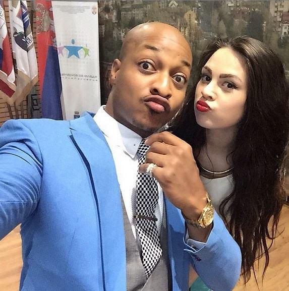 IK Ogbonna and wife, Sonia Morales