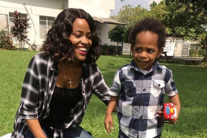 Anita Solomon celebrates son, Micah as he turns two