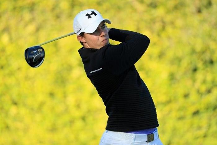 Matthew Fitzpatrick of England plays his shot from the ninth tee during the first round of the Arnold Palmer Invitational Presented By MasterCard on March 16, 2017 in Orlando, Florida