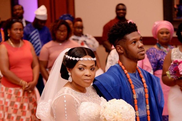 That emotional moment when your son walk with your son to meet the love of your life.