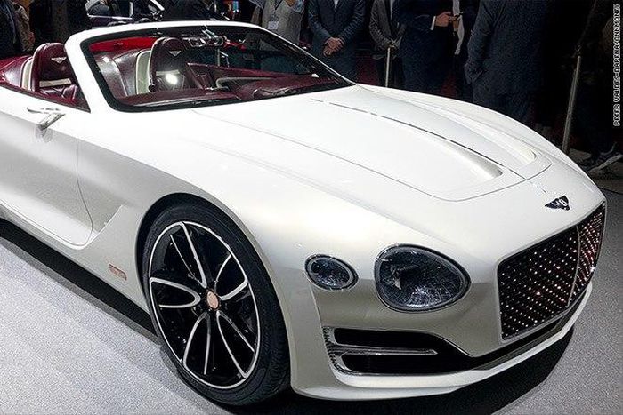 Bentley releases first electric concept car