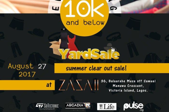 Yardsale Nigeria last summer sale
