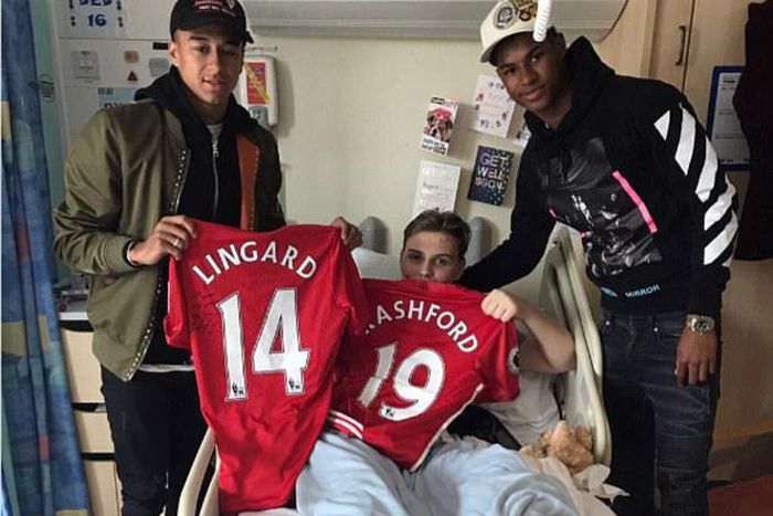 Marcus Rashford and Jesse Lingard