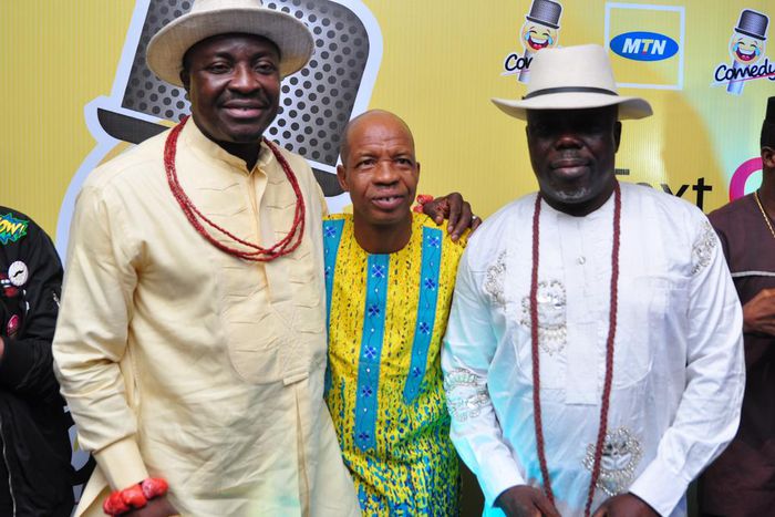 Alibaba at the launch of MTN's digital comedy platform - Comedy+ 