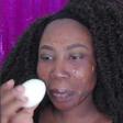 Esther Gbudje uses the new raved makeup hack with hardboiled egg
