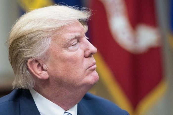 Donald Trump erupted furiously on Twitter for a second consecutive day over revelations the president himself is being investigated on allegations of obstructing justice