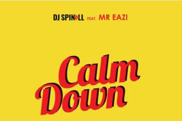 DJ Spinall's Calm down ft. Mr Eazi cover artwork