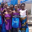 Children after performing a cultural dance
