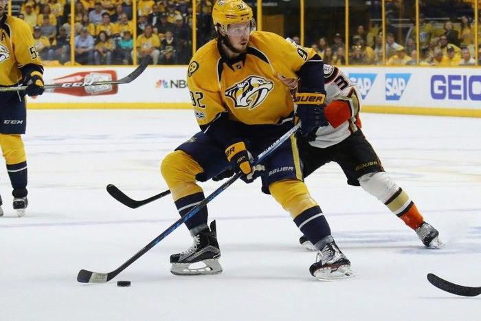 Ryan Johansen had 14 goals and 47 assists while playing in all 82 regular-season games for the Nashville Predators
