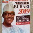 President Buhari's 2019 campaign posters