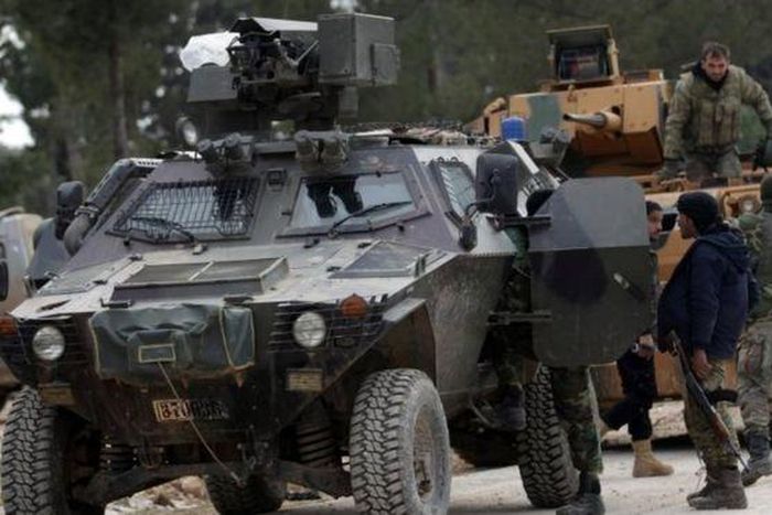 Turkish forces have been working with Syrian rebels to take al-Bab from IS militants