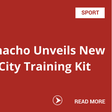 Iheanacho Unveils New Man City Training Kit