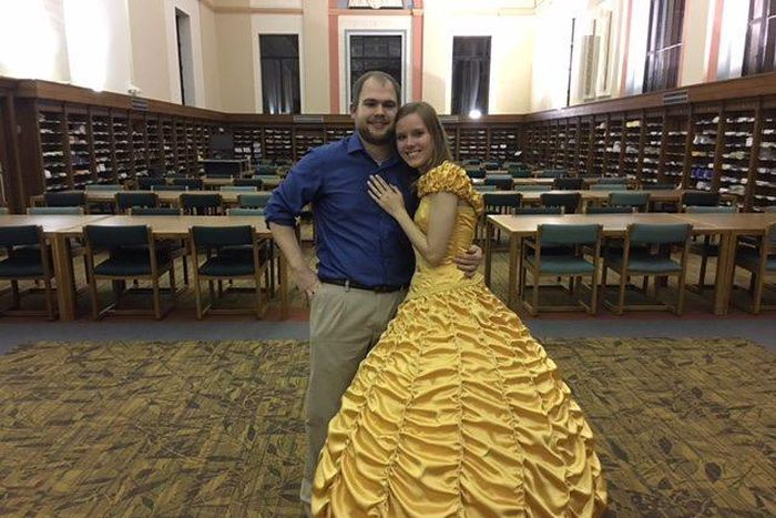 This "beauty and the beast" proposal shows that happy endings still exist