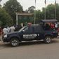Police seal PDP secretariat in Jos, Plateau State on Friday, May 5, 2017.
