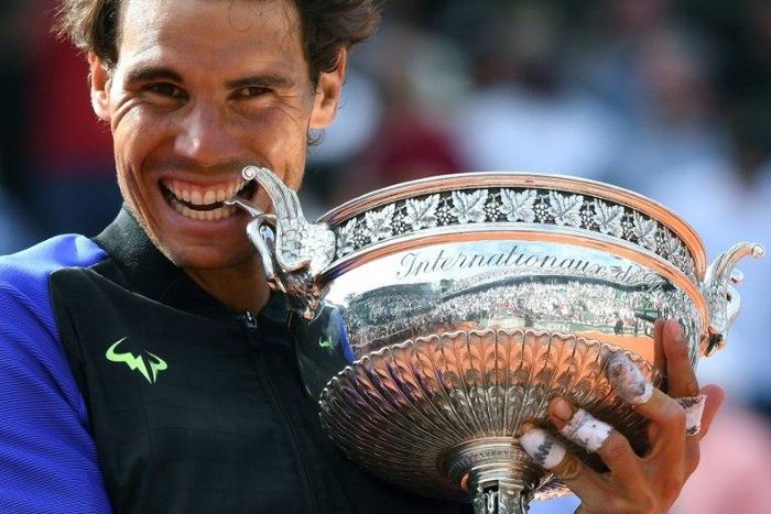 Rafael Nadal routed Stan Wawrinka at Roland Garros on June 11, 2017, to become the first man in history to win the same major 10 times