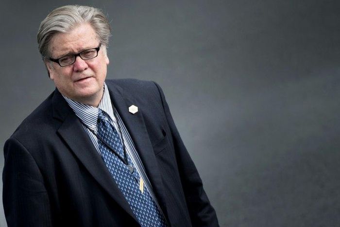 Strategist Steve Bannon, the former head of ultra conservative outlet Breitbart News, is described as being the nucleus of one of several competing power centers in what has been a chaotic White House