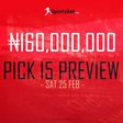 N160m pick 15 preview