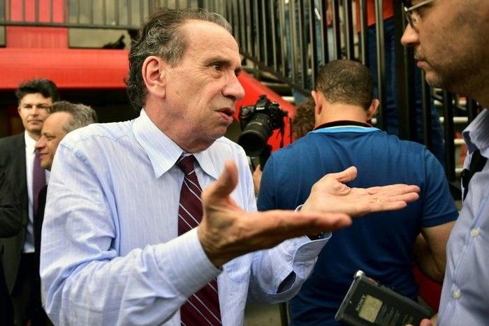 Aloysio Nunes (L), 71, replaces Prime Minister Jose Serra who stepped down in February, citing health concerns
