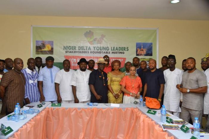Niger Delta Young Leaders at the stakeholders' meeting