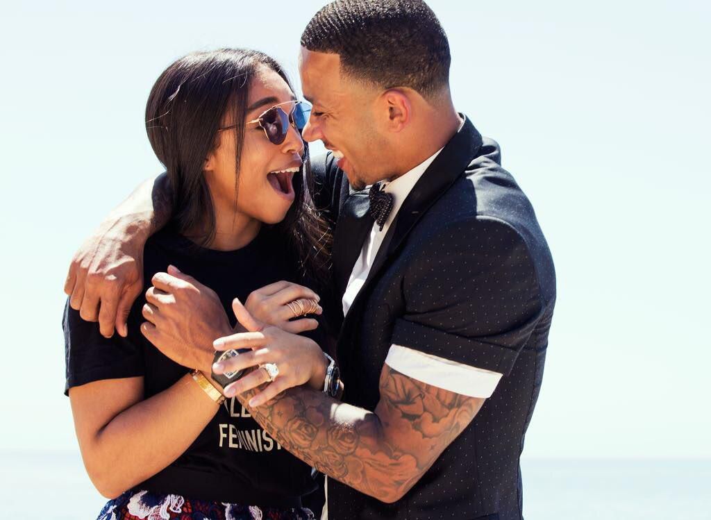 Memphis and Lori Harvey are engaged