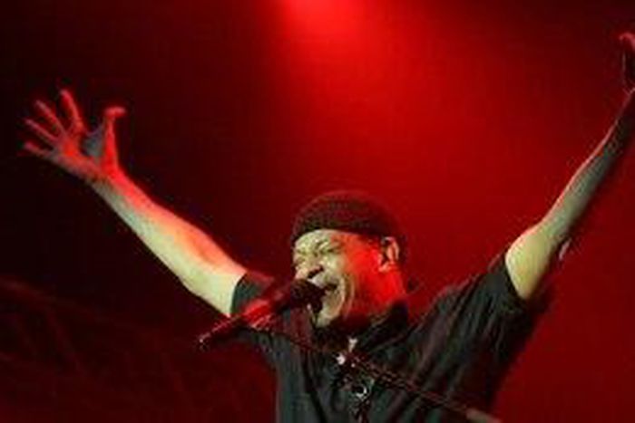 Al Jarreau at the Netherlands party