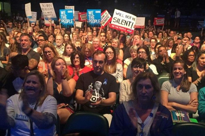 With 1,500 attendees, ACLU launched People Power, a grassroots mobilization platform designed to help organize actions against US President Donald Trump