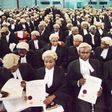 Lawyers during an induction