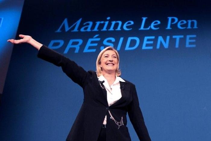 French far-right leader Marine Le Pen