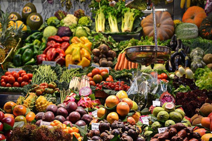 fruits and vegetables