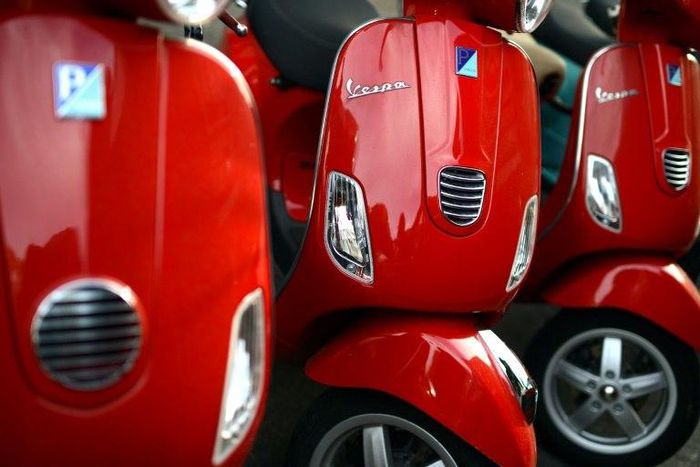 US President Donald Trump is seeing red about what he calls the 'trade cheats' responsible for the US trade deficit and Italy is concerned that its iconic Vespa scooters could be on a list of European products facing massive duties