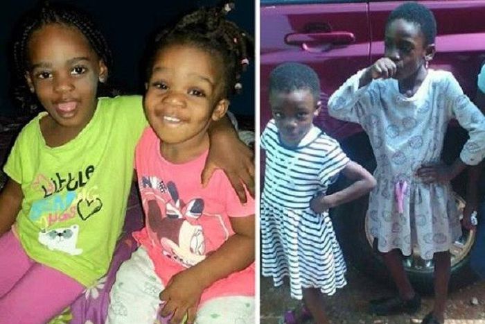 The two abused children