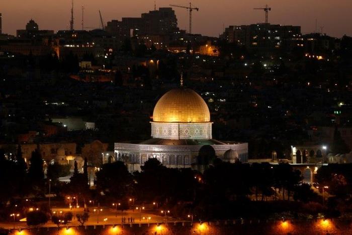 The Dome of The Rock is a UNESCO heritage site situated in Jerusalem's Old City